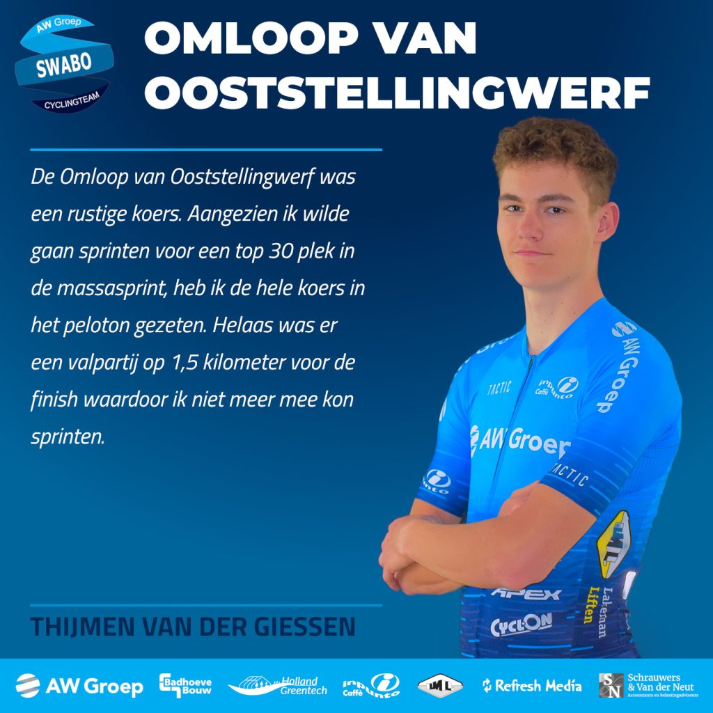 VERSLAG: OMLOOP VAN OOSTSTELLINGWERF